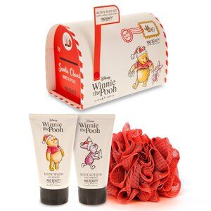 Mad Beauty X Disney Winnie the Pooh Holiday Mailbox 3PC Bath & Body Set